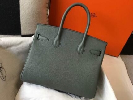 Replica Hermes Birkin Designer Tote Bag Togo Leather 28346 Almond Green