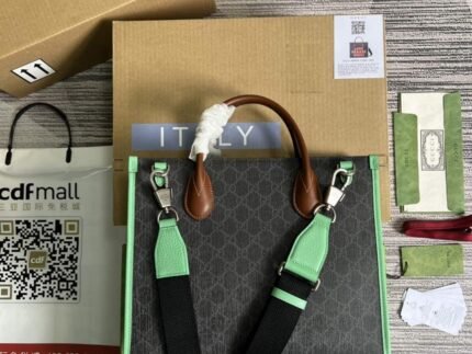Replica Gucci 680956 Exquisite Gucci Small Tote Bag Green