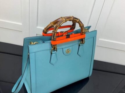 Replica Gucci Diana medium tote bag Gucci 655658 Blue