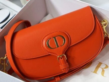 Replica Dior M9327 dior Bobby bag East West Box Calfskin Orange