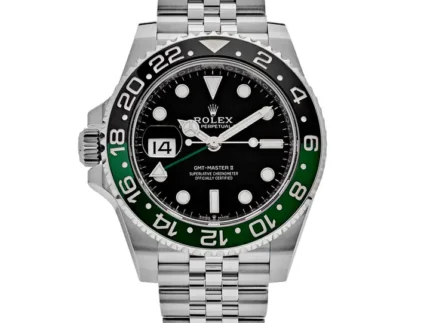 Rolex GMT Master II Lefty Sprite Green And Black Bezel 126720VTNR
