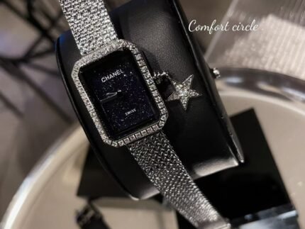 chanel comet watch twinkle twinkle premiere lucky star collection star face star pendant silk belt mesh belt 26*20mm