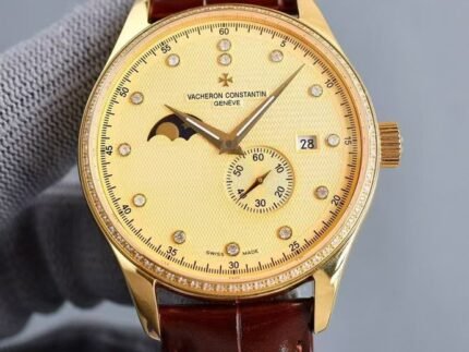 The Vacheron Constantin Heritage Moonphase Collection is now shipping! Movement: Fully automatic with imported 8219 moon phases