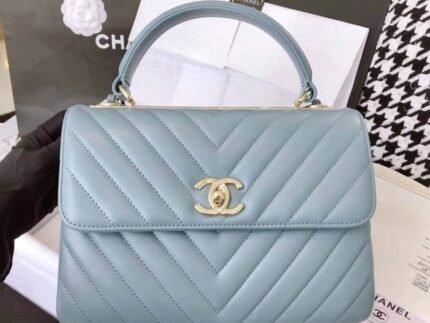 Replica Chanel Chevron Quilted 1:1 Mirror Inspired Small Trendy Cc 25453