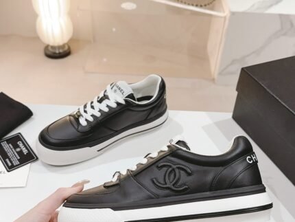 Chanel 23C Panda black and white pink sneakers Size: 35-40 note shoes size when you fill shipping address