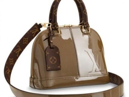 Replica Louis Vuitton Alma BB Bag Patent Leather M51904 BLV660