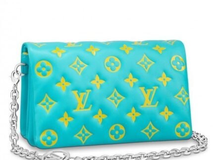 Replica Louis Vuitton Green Coussin Pochette Bag M80744 BLV709