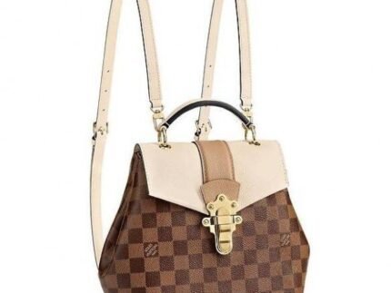 Replica Louis Vuitton Clapton Backpack Damier Ebene N42259 BLV014