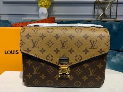 Louis Vuitton Pochette Metis Monogram Reverse Canvas For Women, Women’s Handbags, Shoulder And Crossbody Bags 9.8in/25cm LV M44876