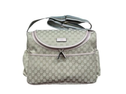 Gucci Original GG Baby Changing Bag Brown For Women, Women’s Bags 16.9in/43cm GG