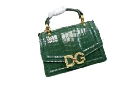 Dolce & Gabbana Print DG Girls Bag Green For Women 10.6in/27cm DG