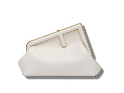 Fendi First Small White For Women, Women’s HandBags, Shoulder And Crossbody Bags 10.2in/26cm FF 8BP129ABVEF1C76