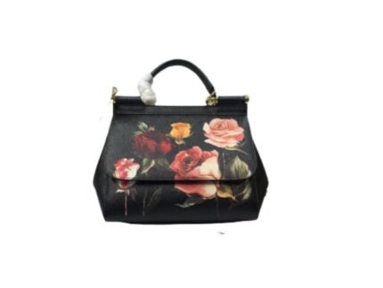Dolce & Gabbana Medium Sicily Handbag Inoriginal Spring Texture Muticolour For Women 10.2in/26cm DG