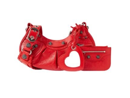 Balenciaga Le Cagole XS Shoulder Bag In Red, For Women, Women’s Bags 13in/33cm