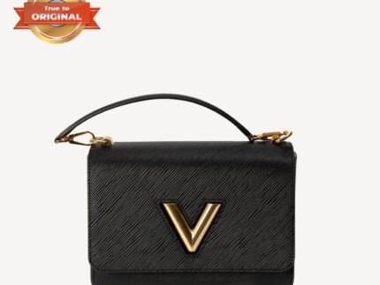 [True-to-ORIGINAL] Louis Vuitton Twist MM Epi Black For Women 9.4in/23cm