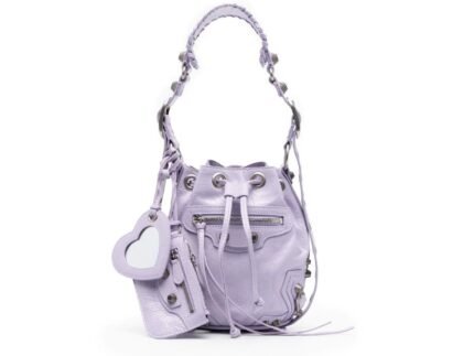 XS Le Cagole Bucket Bag Purple For Women 7024311VG9Y