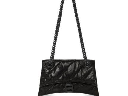 Crush Small Chain Bag Quilted In Black For Women 9.8in/25cm 716351210IY1000