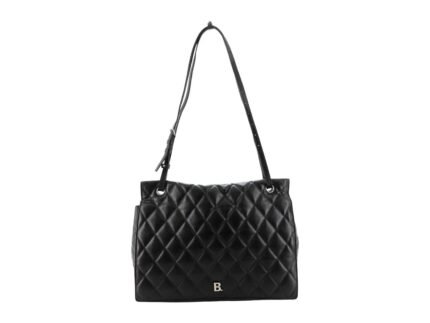 Touch B. Shoulder Bag Quilted Large In Black For Women 14n/36cm