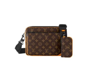 Trio Messenger Bag Brown For Men 25cm/ 9.8 in M46694
